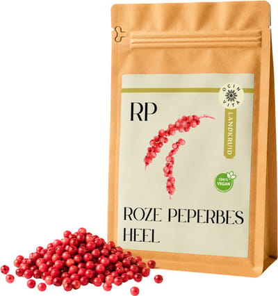 Roze Peper Specerij 100 g – Hele Aromatische Bessen voor Vis, Dressings, Kazen & Luxe Presentatie – Ocin Vita