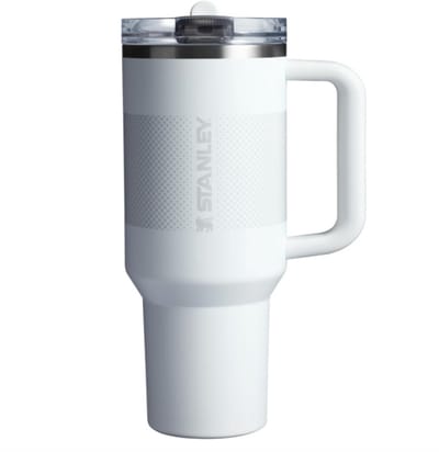 STANLEY Quencher ProTour Flip Straw Tumbler 1.2L (Frost Fade) - Lekvrije Drinkbeker met Rietje & Handvat – RVS Geïsoleerd – BPA-vrij – Cupholder Geschikt