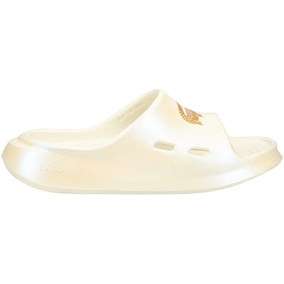 Lacoste Dames Badslipper Meduz Slide Off White | Wit | Maat: 42