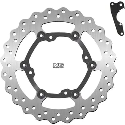 Vlotterende motorremschijfset en steuntje NG Brake Disc Wave 1160XK01