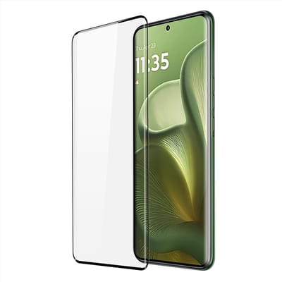 Dux Ducis Screen Protector - Geschikt voor Motorola Edge 60 / Edge 60 Fusion / Edge 60 Pro Screen Protector - Dux Ducis Full-Cover Tempered Glass - Zwart