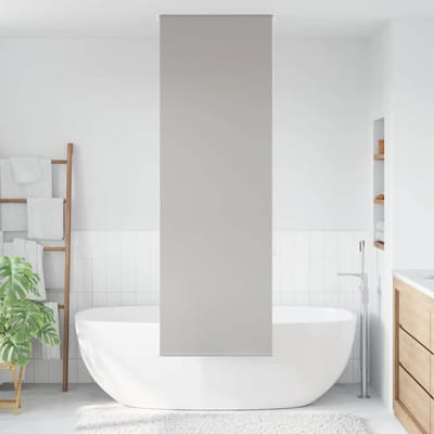 vidaXL - Doucherolgordijn - 60x240 - cm - stofbreedte - 56 - cm