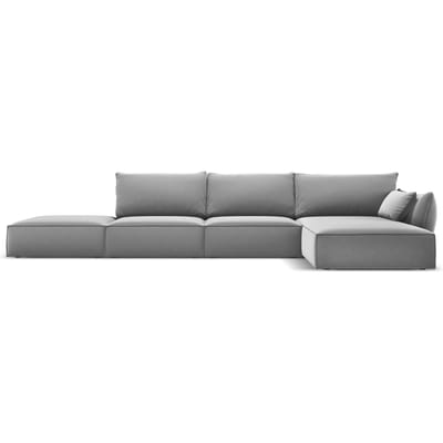 Hoekbank Vanda rechts velvet | Mazzini Sofas