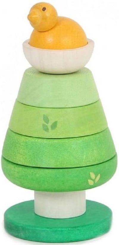 Le Toy Van Houten speelgoed Petilou Boom stapelspel - Hout