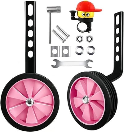 Fietssteunen, steunwielen voor fietsen, universele wielen voor fietsen, 12, 14, 16 en 18 inch