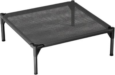 Hondenbed Buiten - Reisbedje - Kamperen Reizen - Waterdicht Wasbaar - 49x49x19cm - Enkel kenmerk