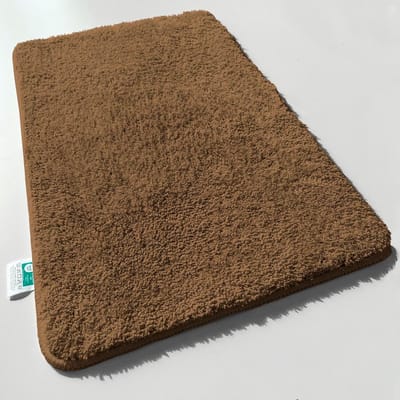 Pluizige Hoogpolige Badmat met Antislip - Wasbaar en Zacht Badkamer Tapijt - Veilig en Hypoallergeen