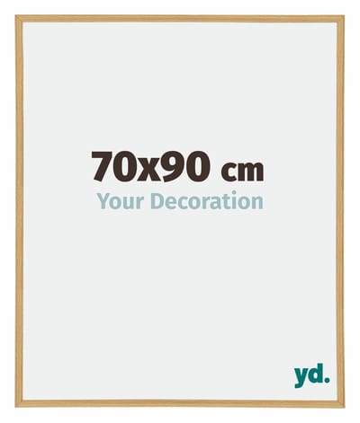 Your Decoration - Fotolijst 70x90 cm - Kunststof - Beuken Licht - Annecy
