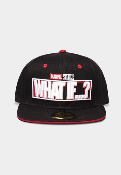 Marvel What If...? Snapback Pet Logo Zwart