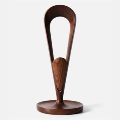 Hoofdtelefoonstandaard - Houten Hanger - Bureau Organisatie - Uniforme Ondersteuning - 120x265mm - Walnoot