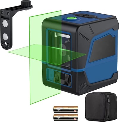 VELTRR® Kruislijnlaser - Lijnlaser - Bouwlaser Waterpas - Blauw