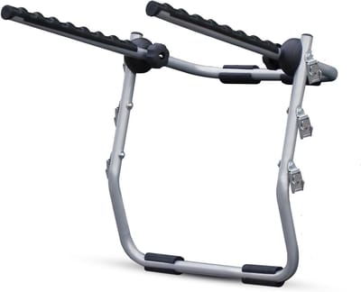 Fietsendrager - Achterdrager - 3 Fietsen Vervoeren - Opvouwbaar Nylon - 5 kg Laadvermogen - Zilverkleurig