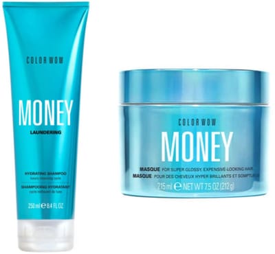 Color Wow Duo Money Laundering Hydrating Shampoo 250ml + Laundering Money Masque 215ml | Extra voordelig