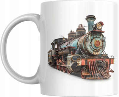 Vintage Trein Mok - Uniek cadeau voor treinfans