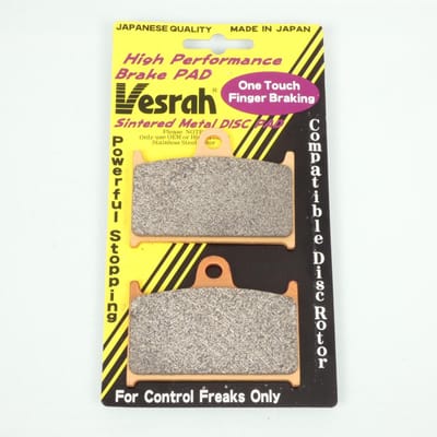 Plaquette frein Vesrah pour moto Suzuki 1200 Bandit S/N 1996 à 2000 AVG AVD Neuf