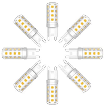 G9 Ledlampen Warm Wit 3000K 3W 8 Stuks - Vervang Halogeenlampen 30W - Energiezuinig en Flikkervrij