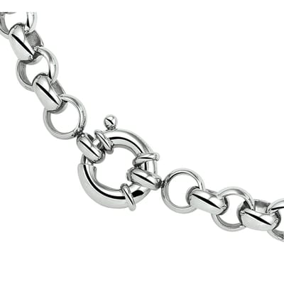 Stalen Collier jasseron 9 mm 6504933 45 cm