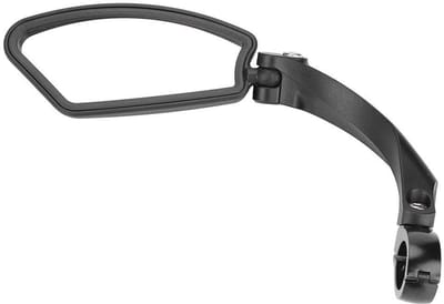 Dailygoods- Fiets Achteruitkijkspiegel 180 Graden - Fietsspiegel Links/Rechts - Bevestigingsschroef - Stuurhouder - Schokbestendig - Geschikt voor Mountainbikes - Fiets Spiegel