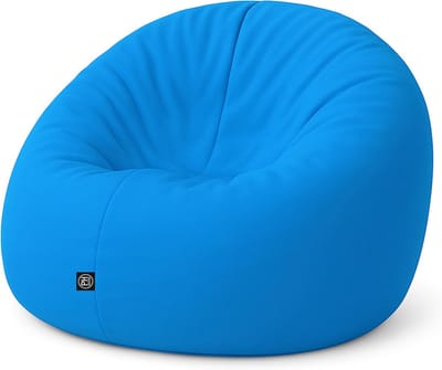 Grote 2-in-1 Zitzak of Ligkussen - Waterafstotend voor Binnen en Buiten - 125 cm Diameter