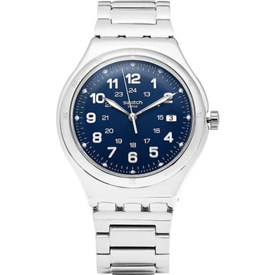 Bekijk Swatch BLUE BOAT AGAIN Core YWS420GC Grijs [Swatch]