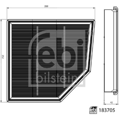 Luchtfilter FEBI BILSTEIN 183705