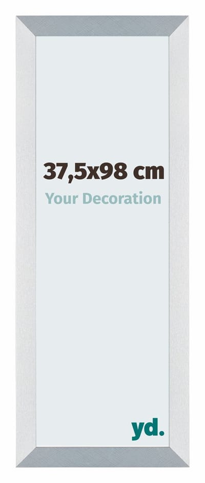 Your Decoration - Puzzellijst 37,5x98 cm - Aluminium Geborsteld - Puzzellijst 1500-2000 stukjes - MDF Fotolijst - Mura