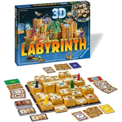 Bordspellen 3d labyrint Ravensburger