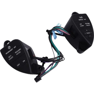 Stuurwiel Cruise Control Schakelaar 2611199C91 Bestuurderszijde Vervanging voor International ProStar 2007 2016 black