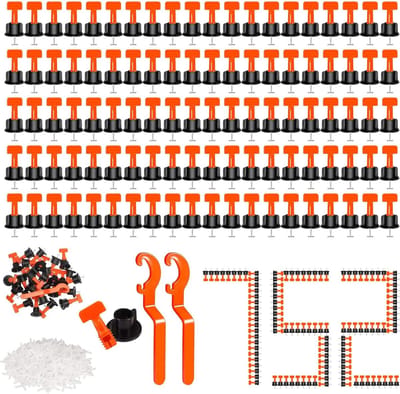 752 Pieces Tegel Nivelering Systeem - Nivelering Set voor Tegels - Tegel Kruisen 2 mm - Tegel Kruisen 3 mm - Tegel Sleutel voor Muur en Vloer Tegels - Herbruikbaar