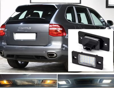 LED Kentekenverlichting Porsche Cayenne 1 BJ 2002-2010, Skoda Fabia 1999-2007