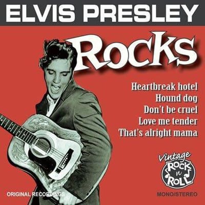 Elvis Presley - Rocks - Heartbreak Hotel