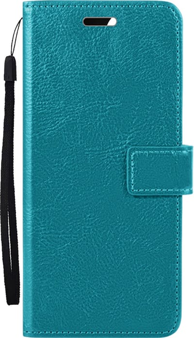 Hoes - Met Pasjeshouder - Geschikt voor Google Pixel 10 - Luxe Bookcase Portemonee - Flip Case - Kunstleer Book Case - Flipcase - Book Cover - Walletcase - PortemonneeHoes - Turquoise