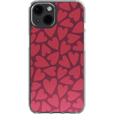 imoshion Hoesje - Geschikt voor Apple iPhone 13 - Design hoesje - Hearty Coral Dust