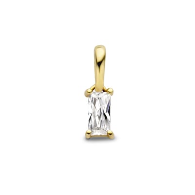 hanger met geboortesteen 14K geelgoud 4027211