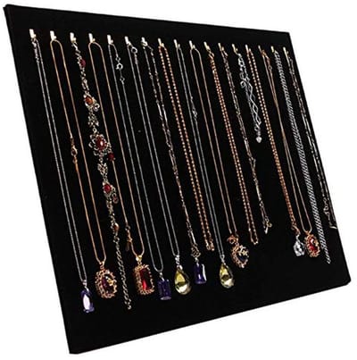 17 Haken Halsketting Display - Sieraden Organizer en Etui