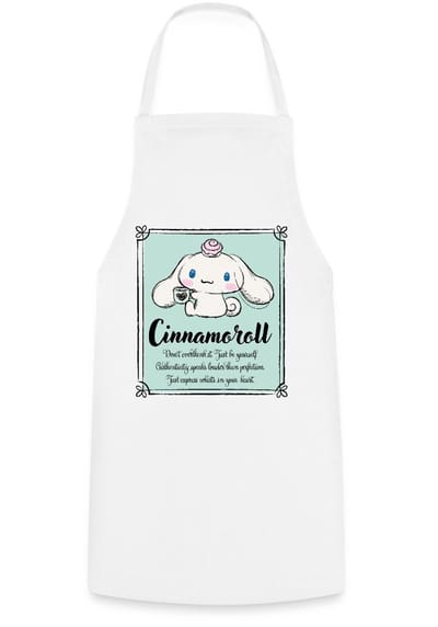 Cinnamoroll Don't Overthink It. Just Be Yourself Keukenschort