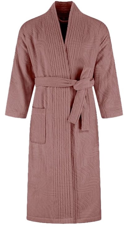 Yumeko badjas velours poederroze s