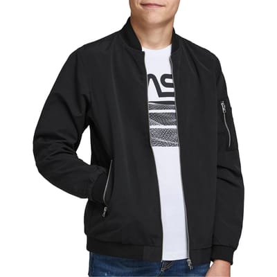 JACK&JONES JUNIOR JJERUSH BOMBER NOOS JNR Jongens Jas - Maat 152