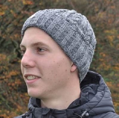 Hats&Co beanie voor hem en haar - kleur grijs/antraciet