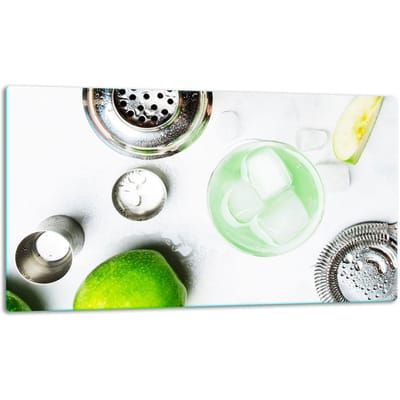 TMK ArtDeko - Snijplank - 52x30 cm - Veilig glas - Inductiekookplaatbescherming