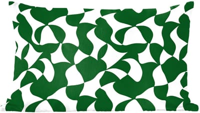 Sierkussens - Kussentjes Woonkamer - 60x40 cm - Groen - Organische vlakken - Crème