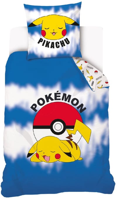 Pokémon Dekbedovertrek Sleepy Pika 140 x 200 cm