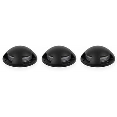 KS Verlichting buitenverlichting - Star grondspot - 4-lichts - aluminium - IP67 - Zwart