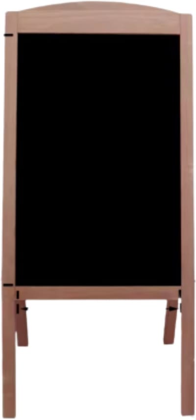 Stoepborden met ezel - Stift - Magnetische - Staand frame - Reclamebord - Houten frame