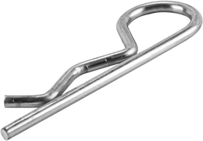 10 Stuks R-Vormige Veer Cotter Pins 3.5mm Draad voor Aanhangwagen en Grasmaaier Bevestiging, 75mm Lengte, Duurzaam en Betrouwbaar Accessoire