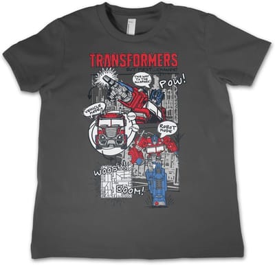 Transformers Kinder-T-shirt Pow Woosh Boom! Kinder-T-shirt HSB-12-TF1203-DTF557