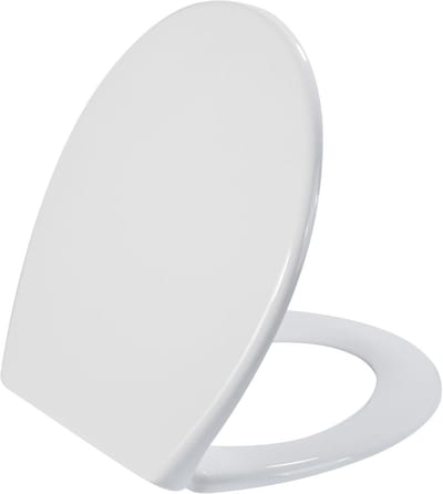 Toiletbril Wit Universeel zonder Zachte Sluiting