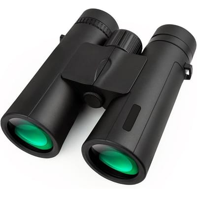 Grensoverschrijdende nieuwe 12×42 verrekijker met high-definition buitenlandschap en lichte mobiele telefooncameratelescoop gray