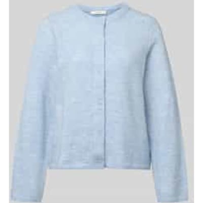 Regular fit sweatvest van wolmix met alpaca-aandeel model 'LULU NEW'
