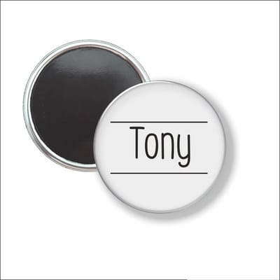 Button Met Magneet 58 MM - Tony - NIET VOOR KLEDING